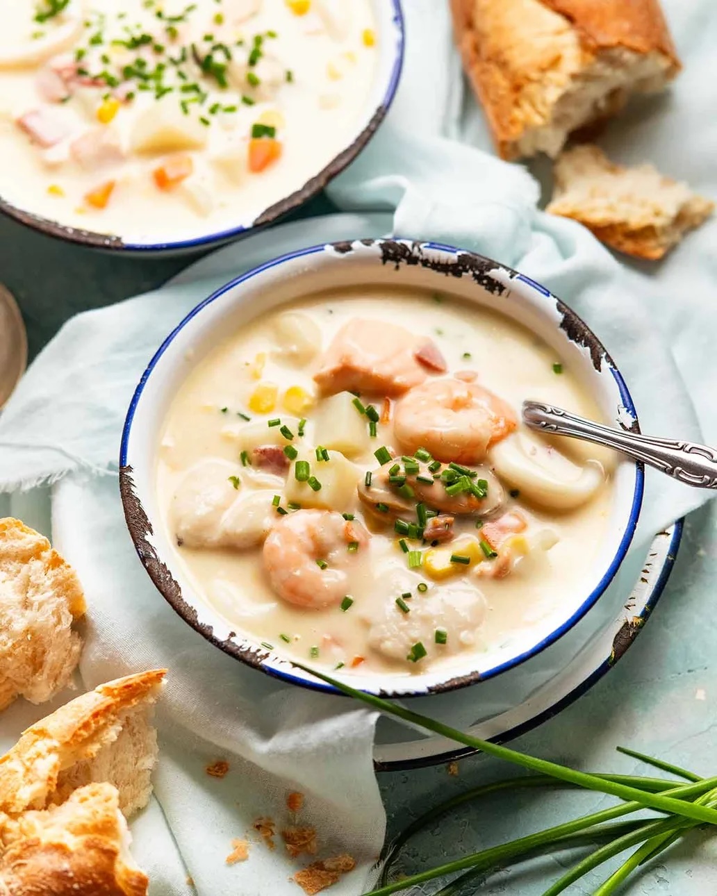 JUST LANDED Seafood Chowder - Gorgeous, hearty, and budget-friendly ...