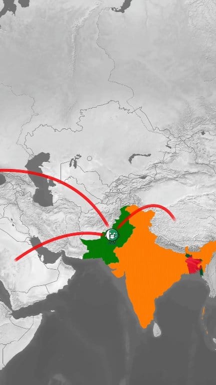 #bharat Pakistan ne kaise khud ko toda | #shortvideo | #indiageography ...