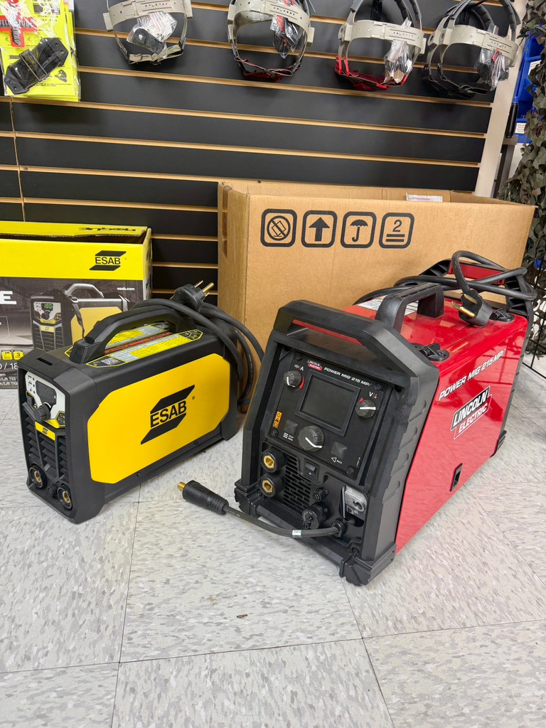 Pre owned welding machines for sale, in excellent as-new condition