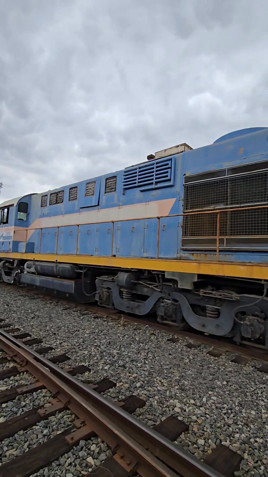 Two ALCO R12 locomotives awaiting restoration at the Southern ...
