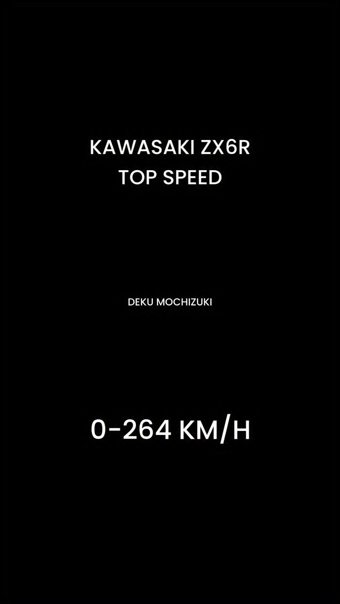 KAWASAKI NINJA ZX10R TOP SPEED 0-299 KM/H 🥶 #kawasaki