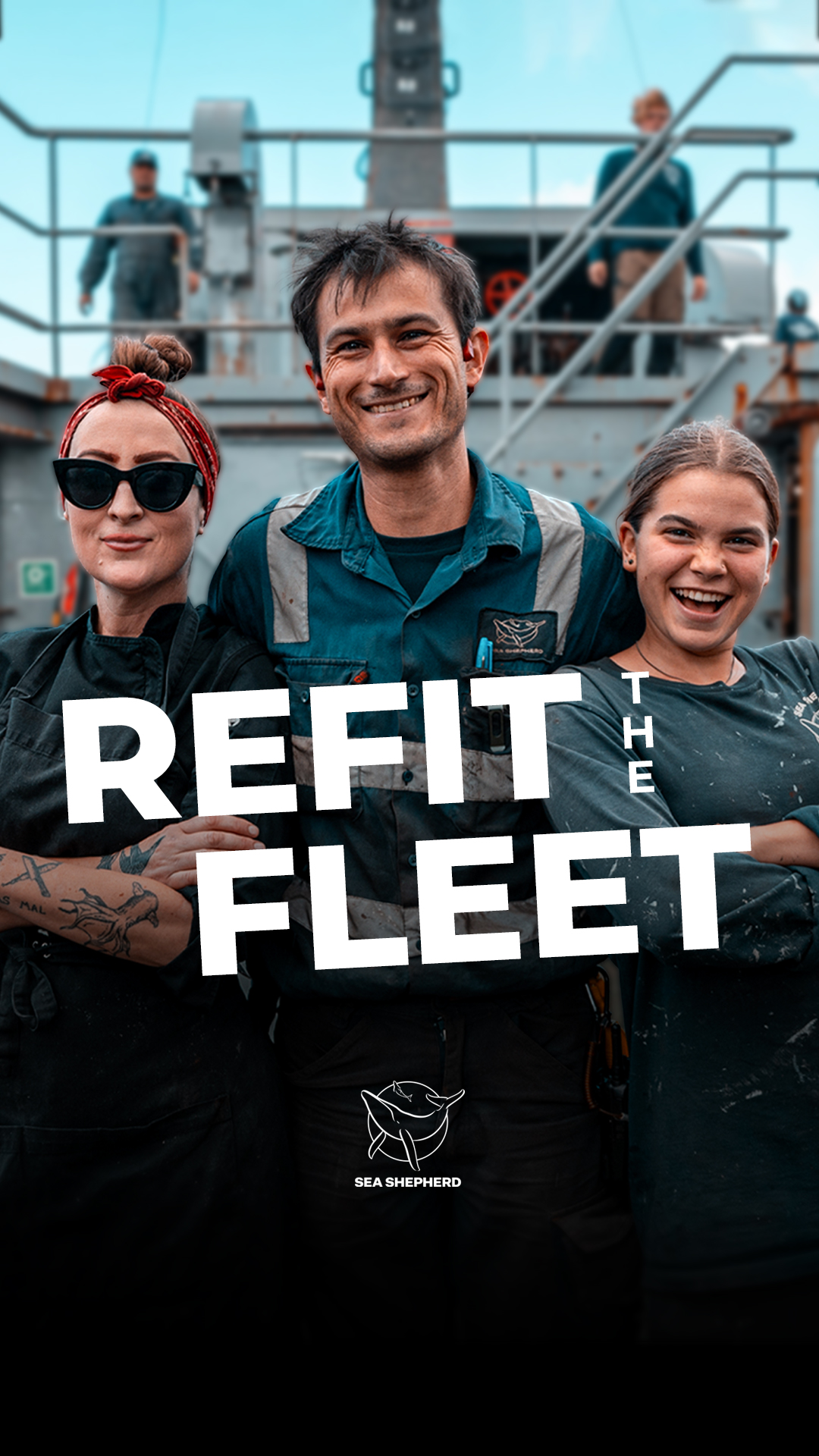Before our ships can defend the ocean, they must be rebuilt, reinforced ...