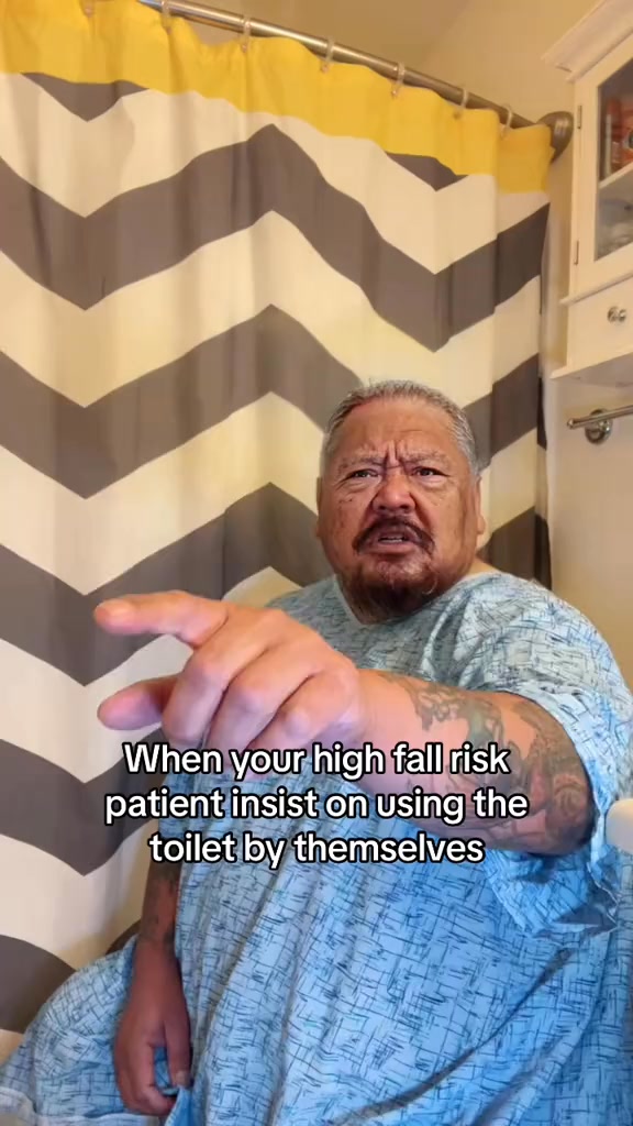 Not on my watch, Mr. Dela Cruz. #nurselife #fall #humor #nurseproblems ...