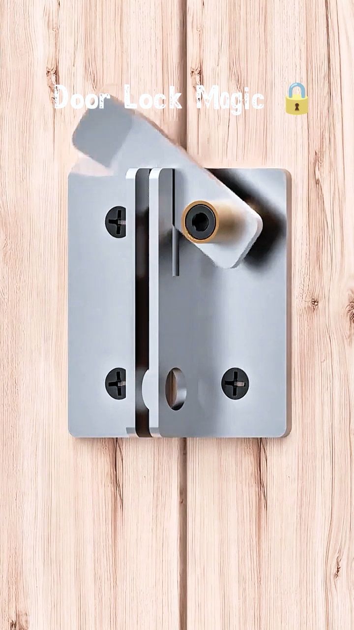 Door Lock Magic 🔒 | Inside Mechanism Revealed #DoorLock # ...
