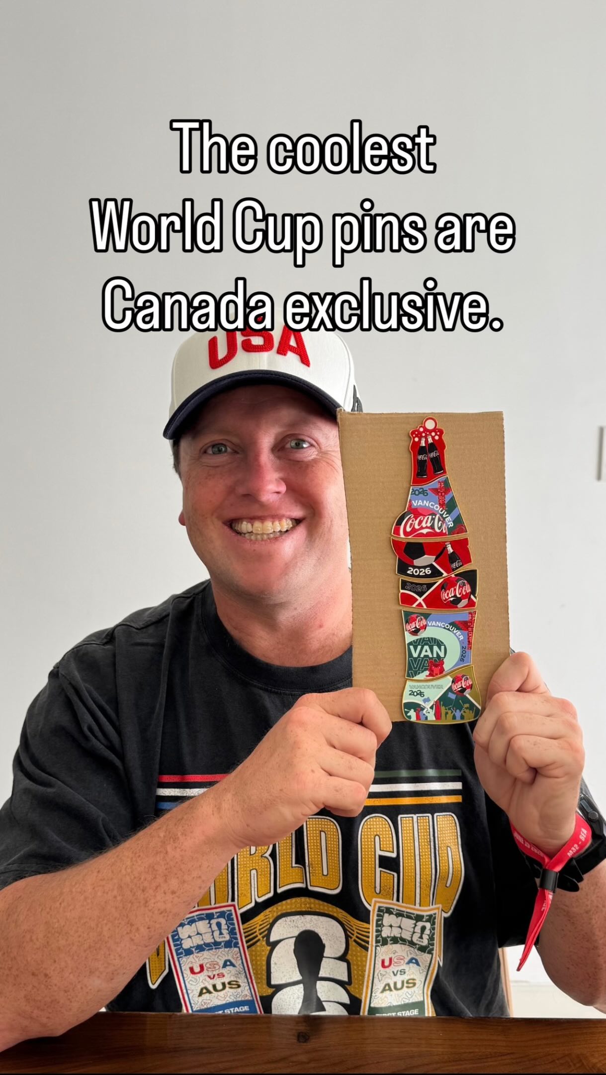 These might be the coolest World Cup pins we've found so far. It's