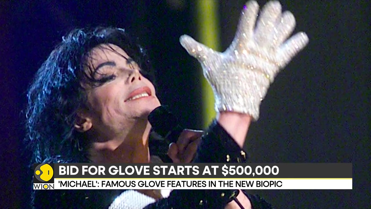 Michael Jackson's iconic glove to be auctioned Jackson's