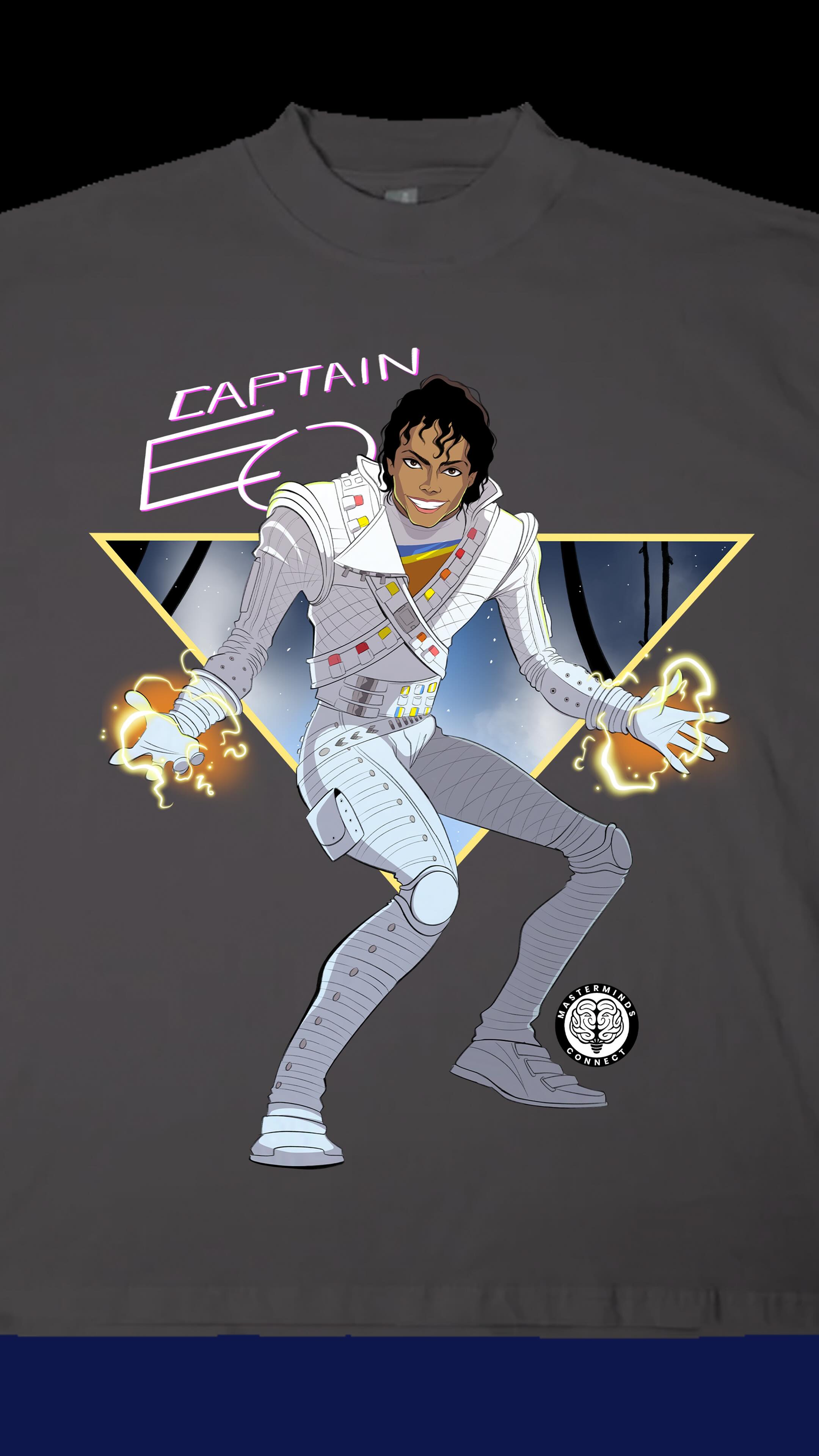 Michael Jackson is Captain EO! One of my favorite commission 