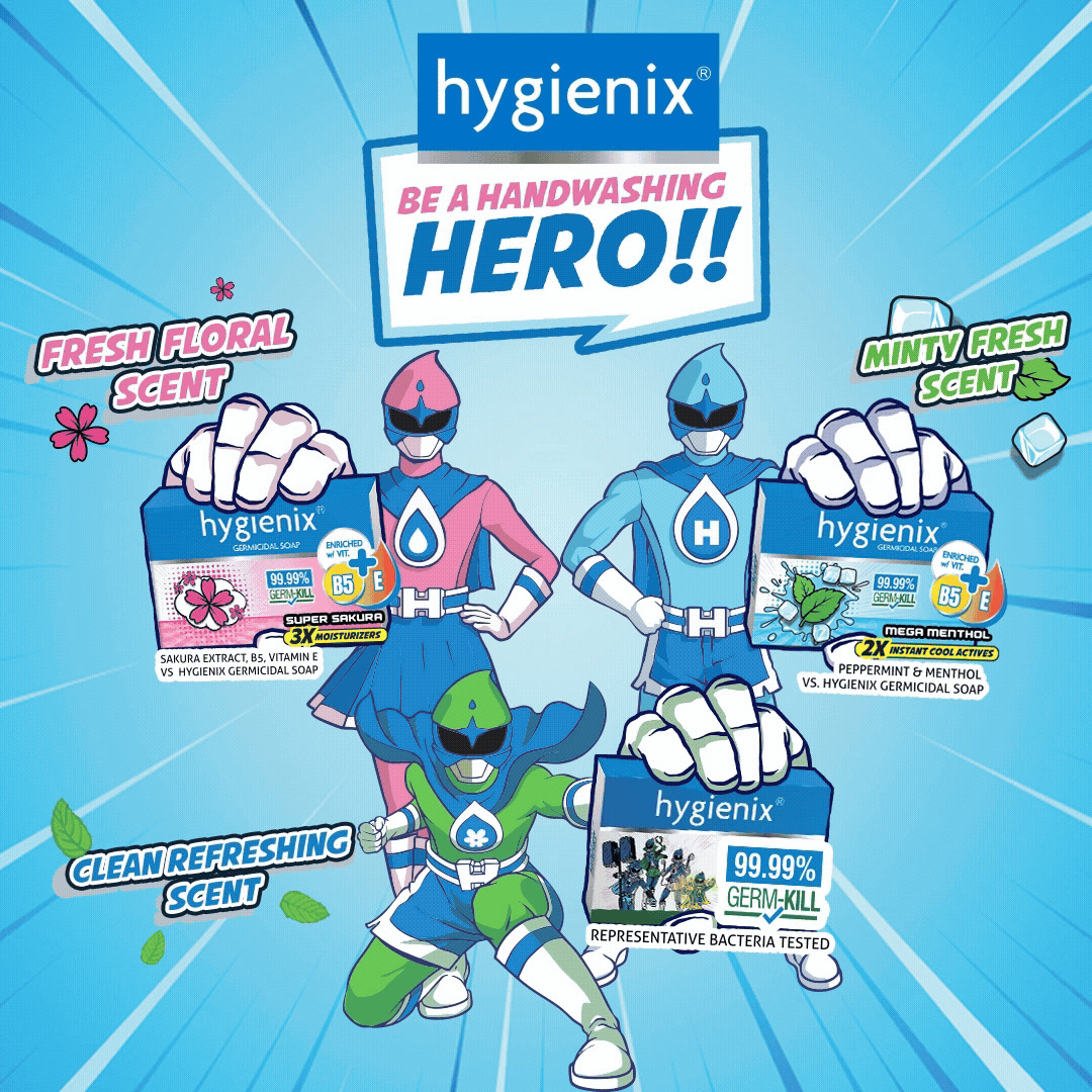 Be a Handwashing Hero tulad ng Hygienix Germvengers! 🦸 Tuwing October ...