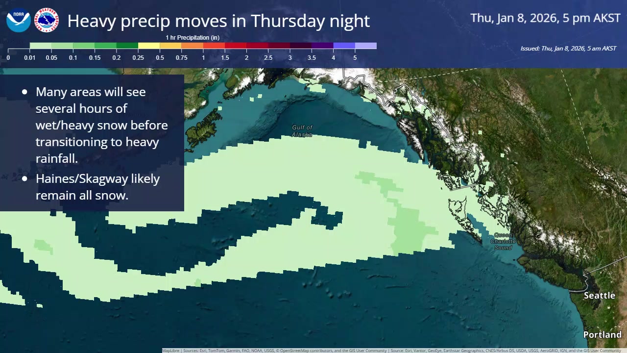 Posted Thursday 6am 1/8/2026 Southeast, Thursday will be the last day ...