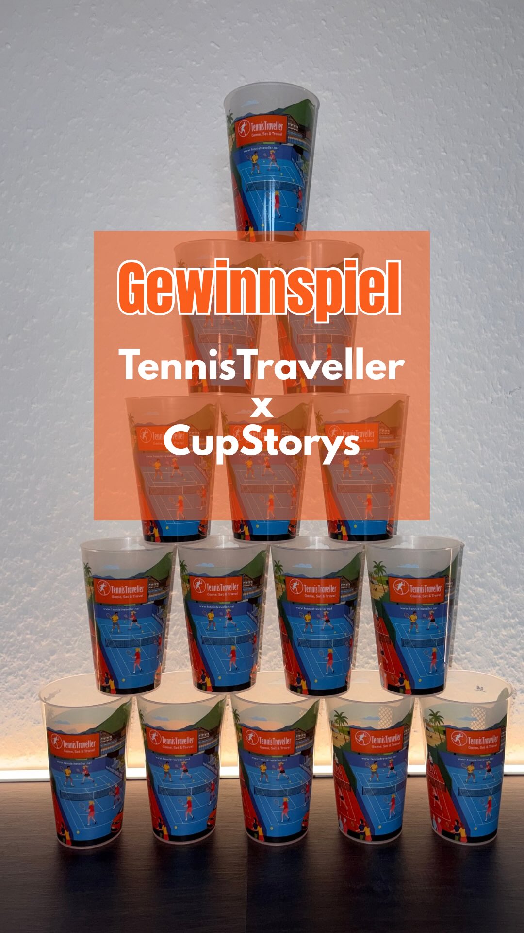 ✴️ 𝗚𝗲𝘄𝗶𝗻𝗻𝘀𝗽𝗶𝗲𝗹 𝗺𝗶𝘁 𝗖𝘂𝗽𝗦𝘁𝗼𝗿𝘆𝘀, 🎾 Matchbälle werden nicht nur auf dem Tennisplatz verwandelt – sondern auch für mehr Nachhaltigkeit. 🎾♻️, ➡️ Gemeinsam mit 𝗖𝘂𝗽𝗦𝘁𝗼𝗿𝘆𝘀 sind wir 2026 auf der 𝗠𝗶𝘀𝗰𝗵𝗮 𝗭𝘃𝗲𝗿𝗲𝘃