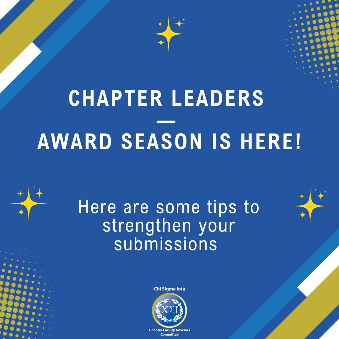 Your chapter’s work matters!! Make your chapter’s impact shine by ...