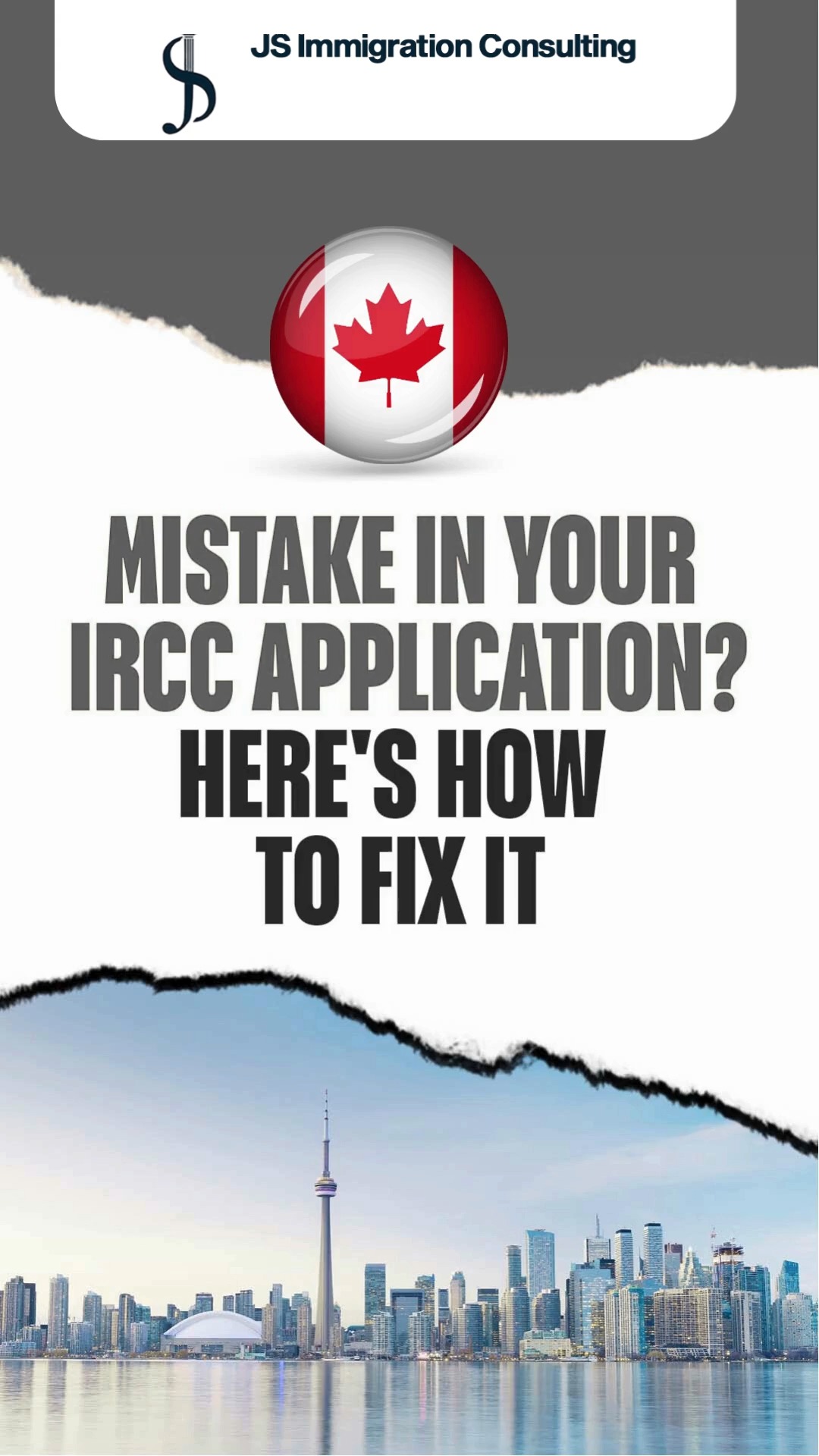 IRCC Application Mistake? 💡 Fix It Now! Step-by-step guidance for a ...