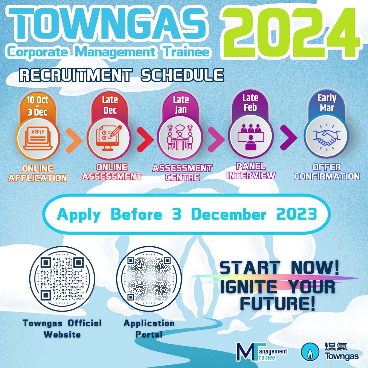 📣【2024 Towngas Corporate Management Trainee Programme 正式接受報名】 無論你出身於邊個 ...