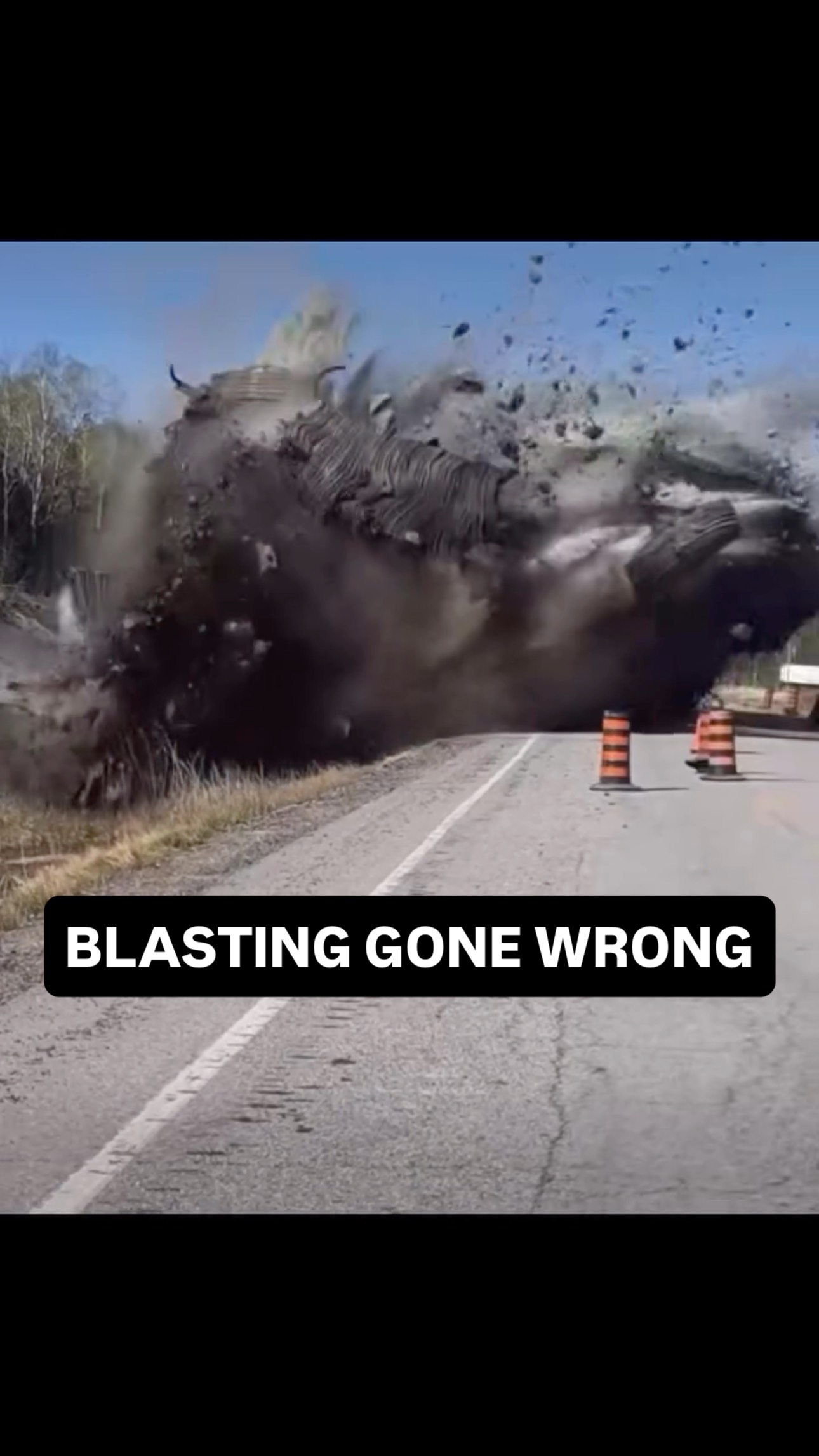 Coming in HOT!! — Blasting aims to fracture rock, making it more easily ...