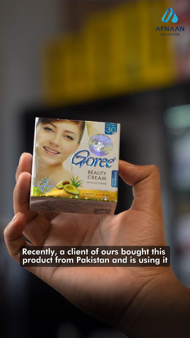 Goree Beauty Cream, where glow meets confidence! #Goree