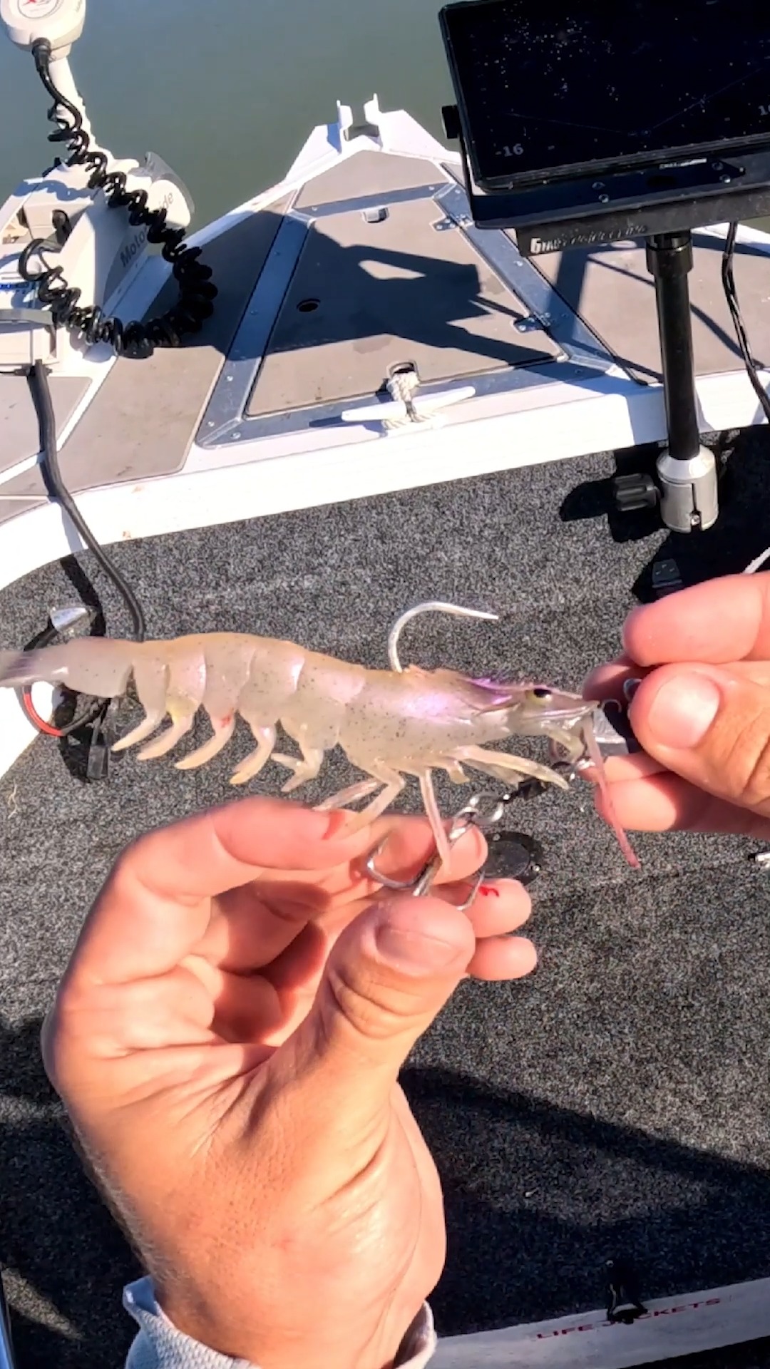chasebaits flick prawn fishing lure 180 Heavy  TackleWest Chasebaits Flick Prawn Sof Bait