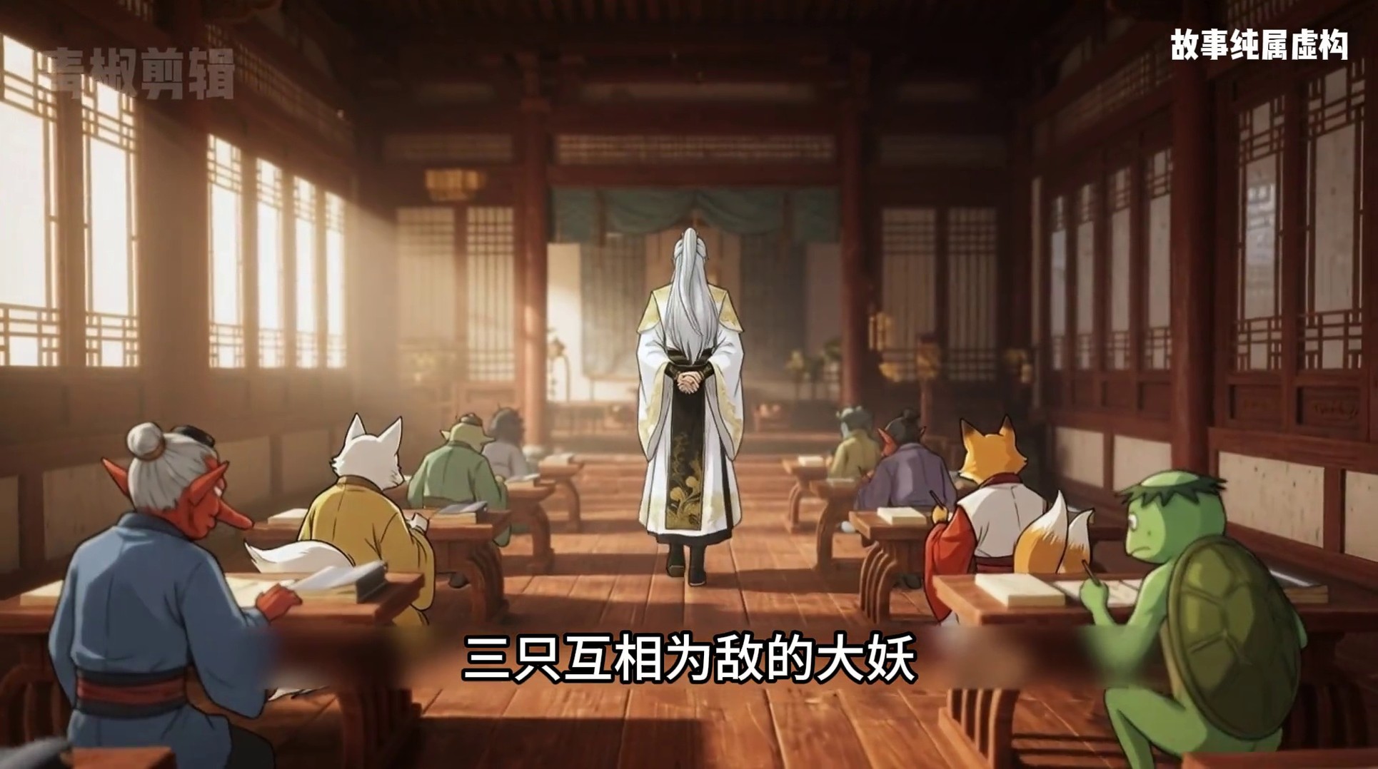 同為渡劫期的大妖，卻還要在一間教室里考試| 关注我更精彩