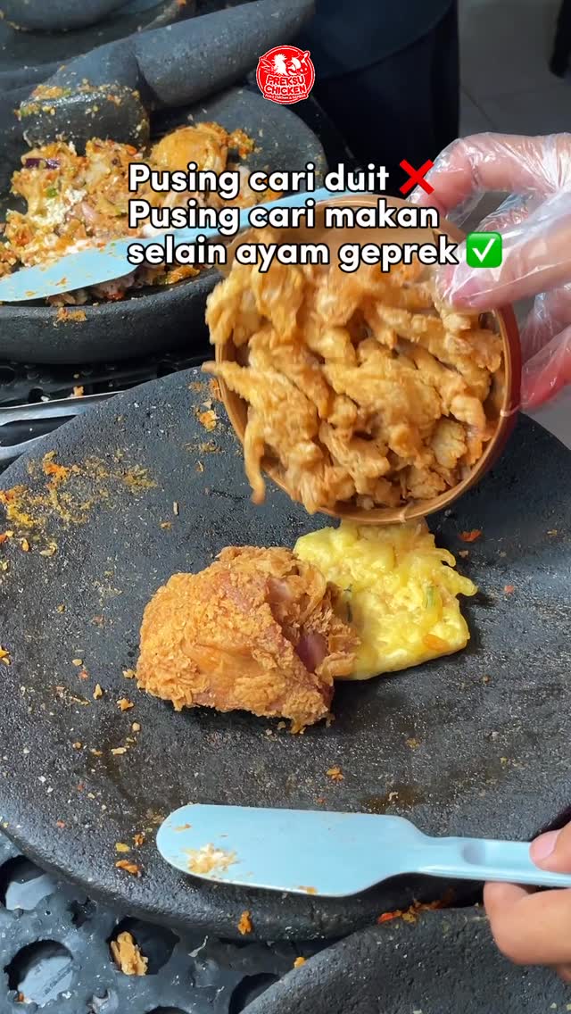 Comfort food di Jogja, Ayam Geprek 🫶 PREKSU, Pelopor Ayam Geprek dan ...