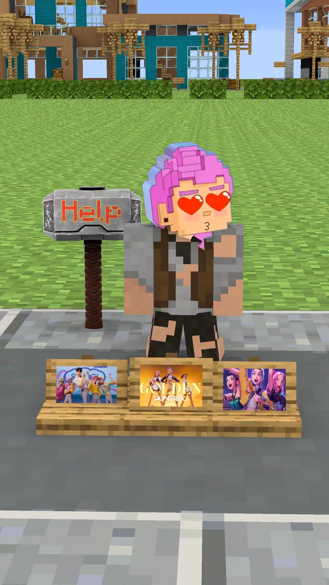 Let,s dance to the music with Poor Rumi #minecraft #viral #reels | Top ...