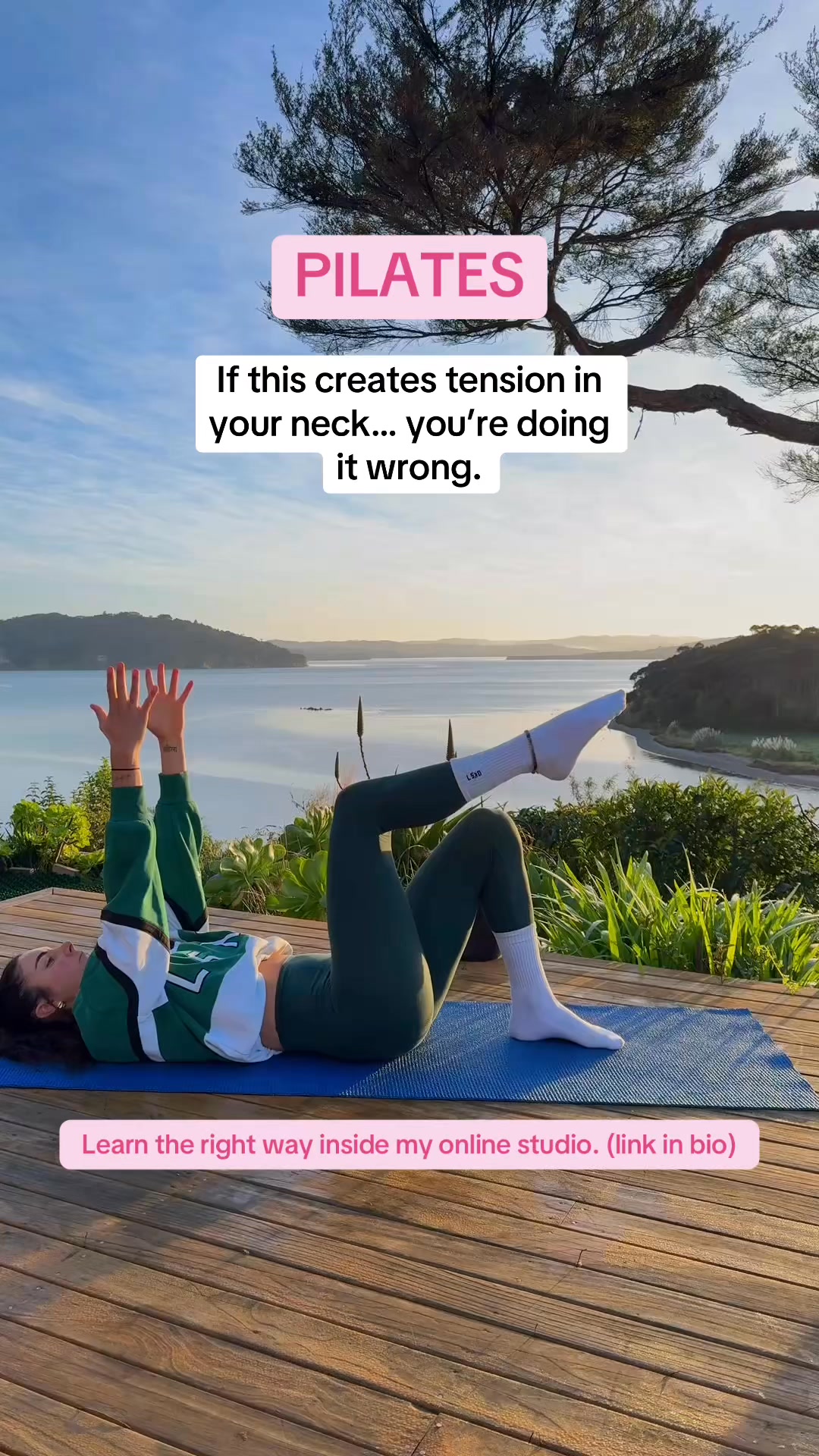 Neck tension in bridge often comes from rib flare and poor alignment ...