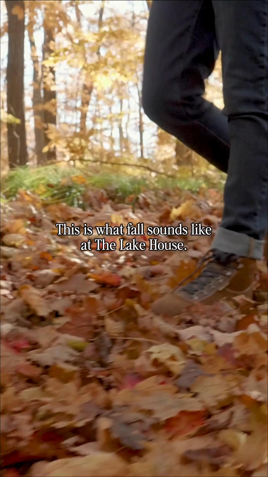 From crunching leaves underfoot to the crackle of the fire, the gentle ...