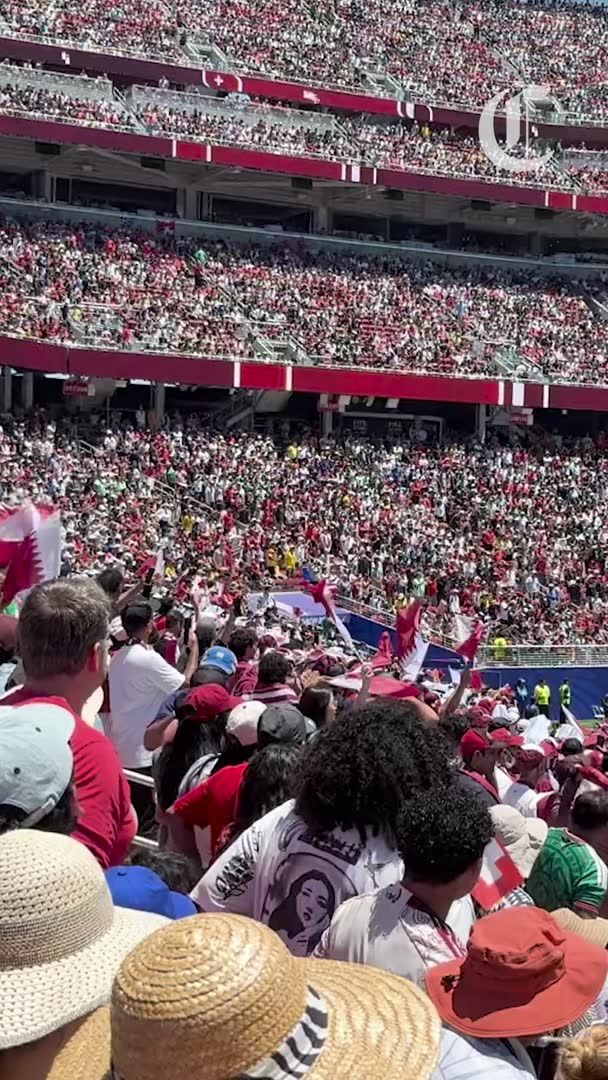 Levi's Stadium hosted the first of six assigned World Cup matches