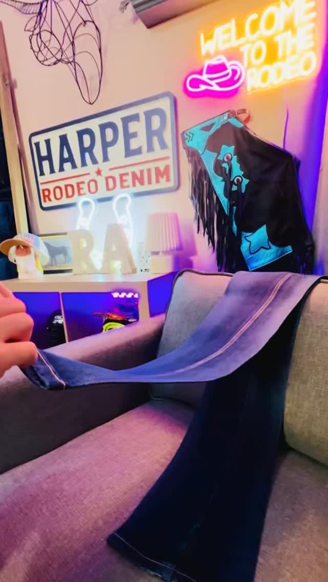 How about some starched jeans asmr to relax to on this early evening ...
