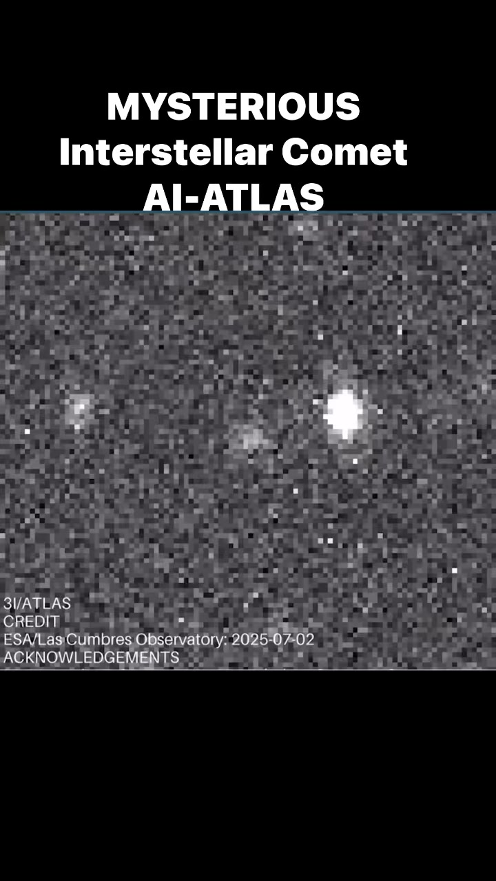 Comet 3I/ATLAS will be closest to Earth on December 19, 2025, at a ...