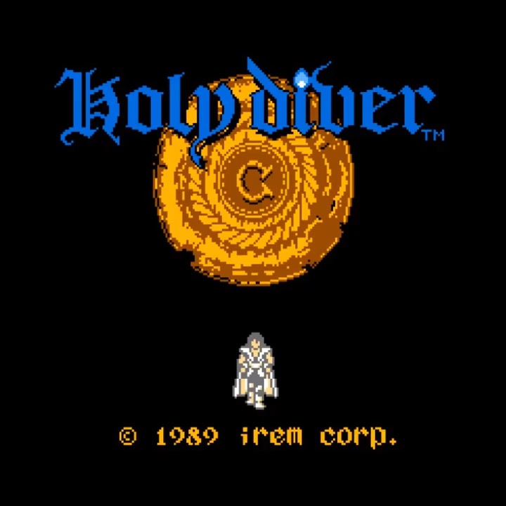 Holy Diver Nintendo game 1989