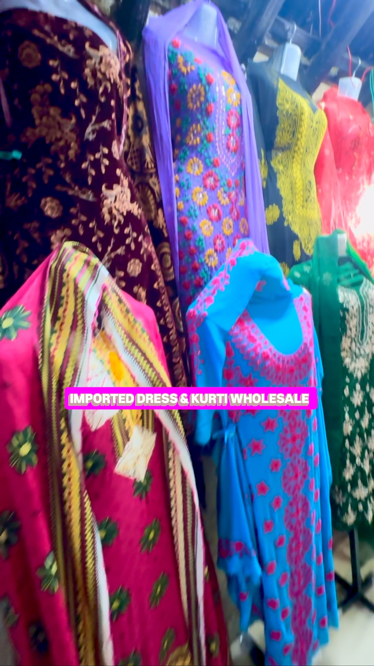 imported kurti wholesale market mumbai / ladies dress wholesale market in mumbai, Order: , Wholesale - 75062 47963, Retail