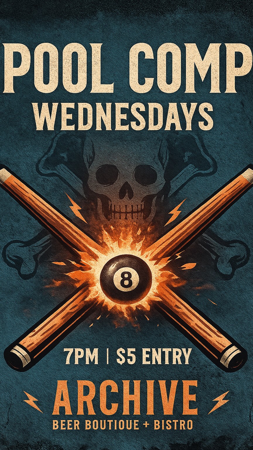 🎱🔥 POOL COMP WEDNESDAYS AT ARCHIVE 🔥🎱 Brisbane’s best pool community is ...