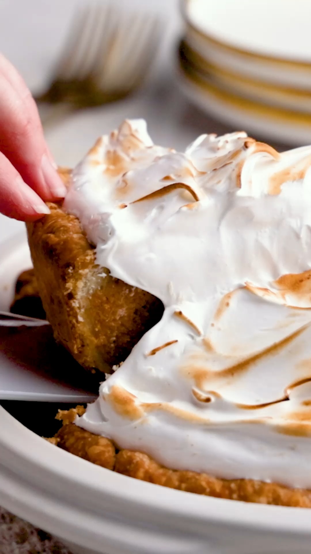 Photo inspiration: Picture Idea: Silky Sweet Potato Pie With A Cloud Of Fluffy Marshmallow