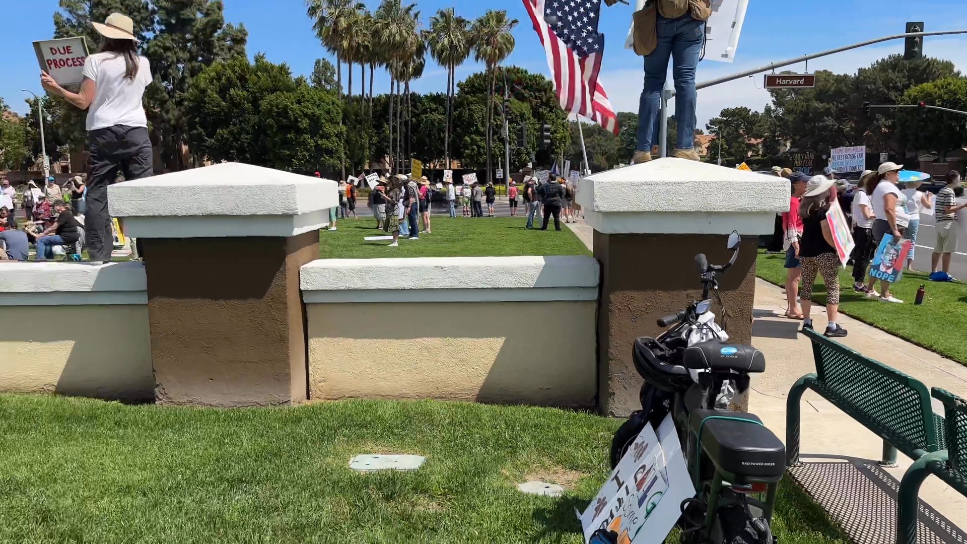 Happy Mother’s Day. Irvine CA protest, May 11, 2025. Hosted by 50501 ...