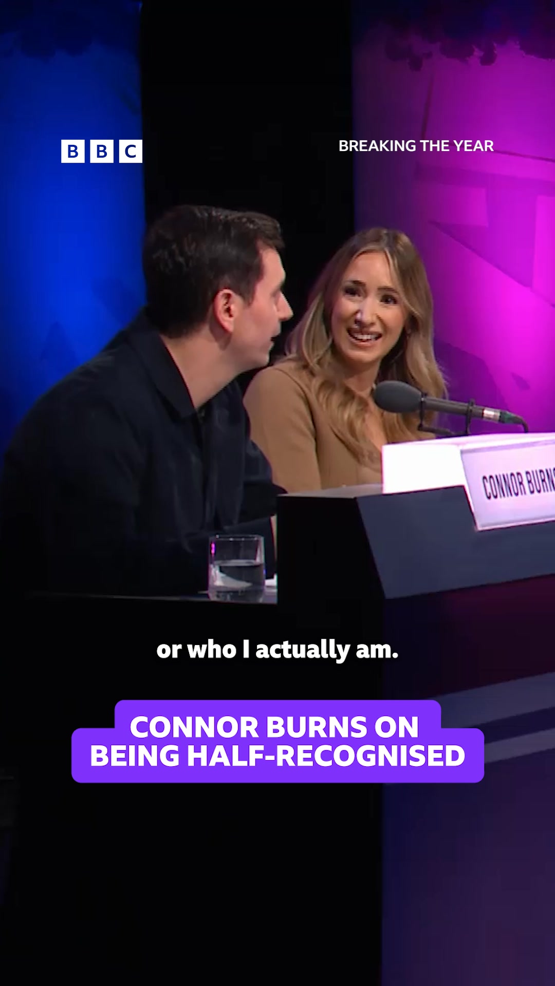 “They recognise me, but they’re no sure why…” Connor Burns on the ...