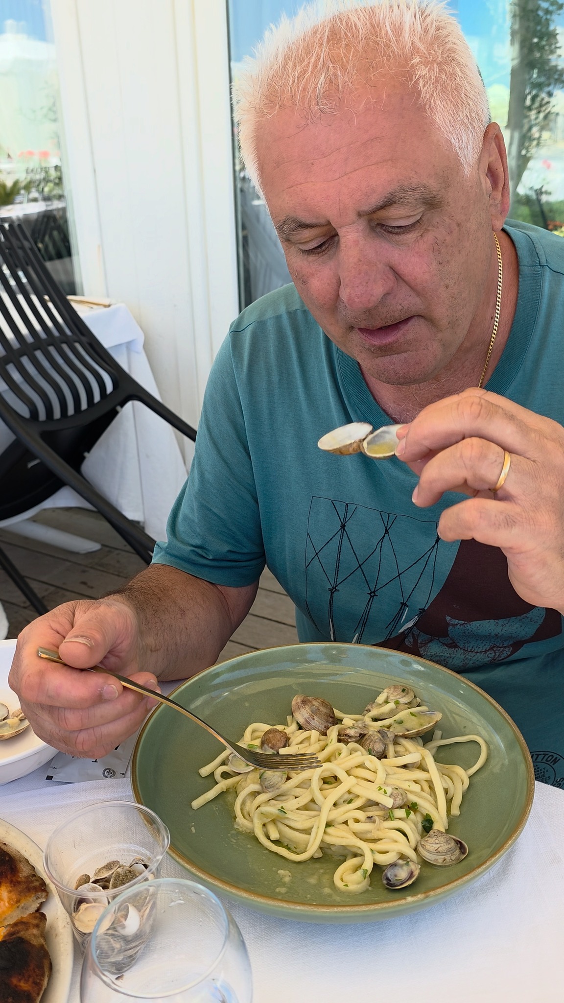 Spaghetti alle Vongole is one of the most beautiful Italian pasta