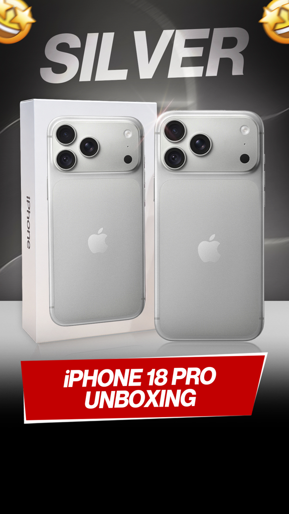 This is Apple iPhone 18 Pro unboxing and everything you get inside