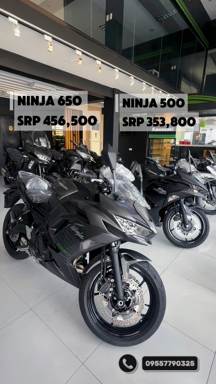The 2026 Kawasaki Ninja 500 & 650 are now available. Ride yours