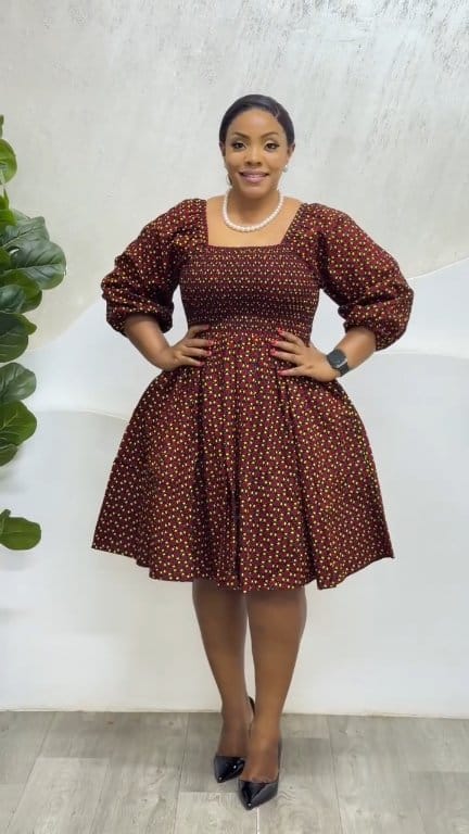 Kitenge shift dress style | Zamakale Fashion