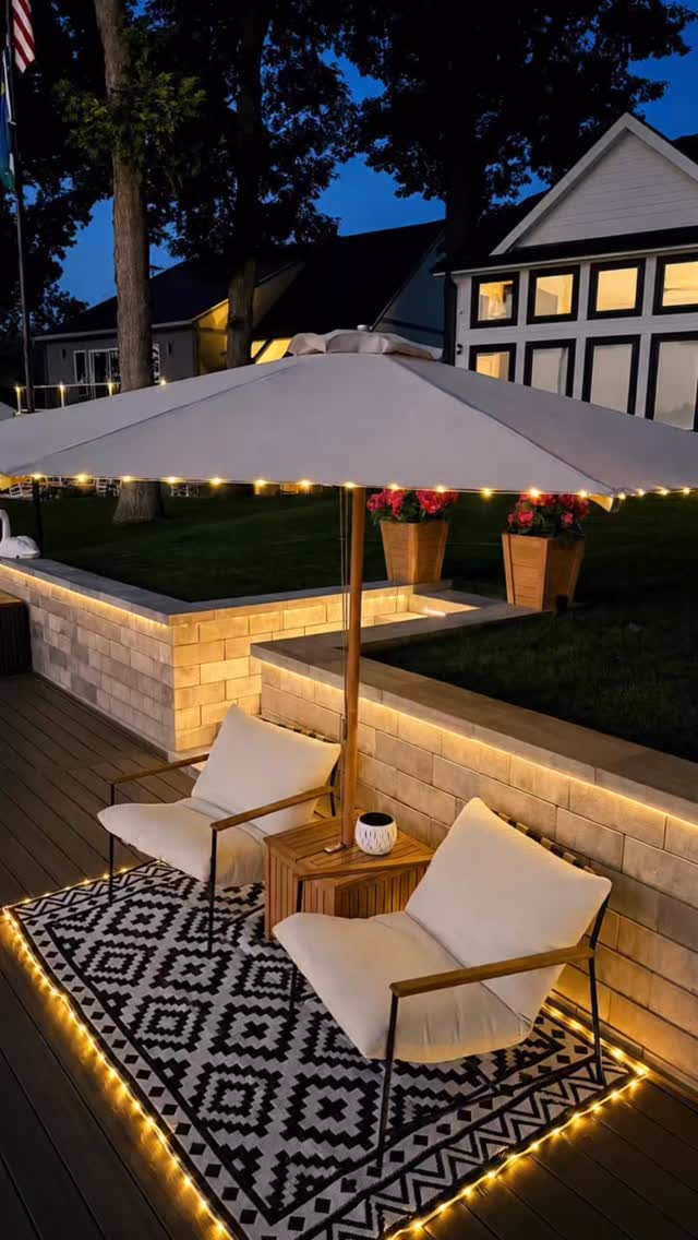 diy umbrella lights patio Outdoor Solar Day Night Sensor 9-10ft 8-Rib Outdoor Solar Lamp and Lighting