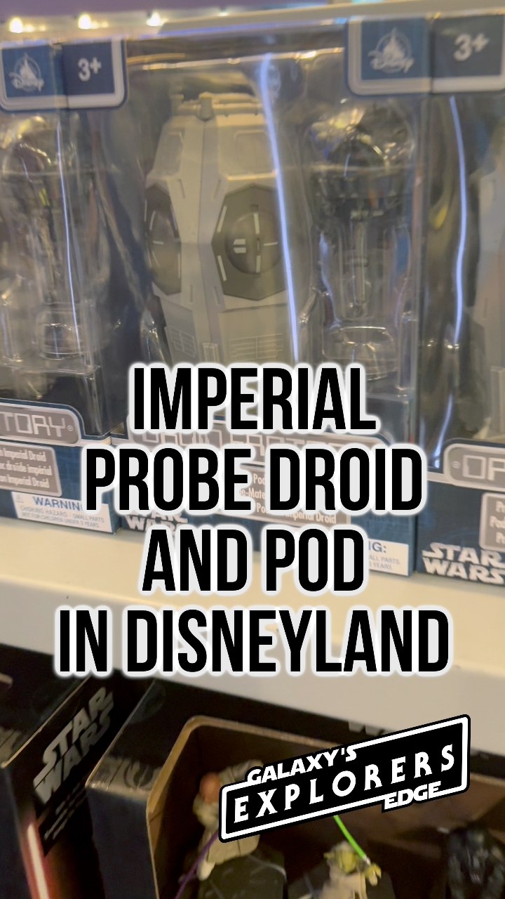 NEW Droid Factory Imperial Probe Droid with Hyperspace Pod in