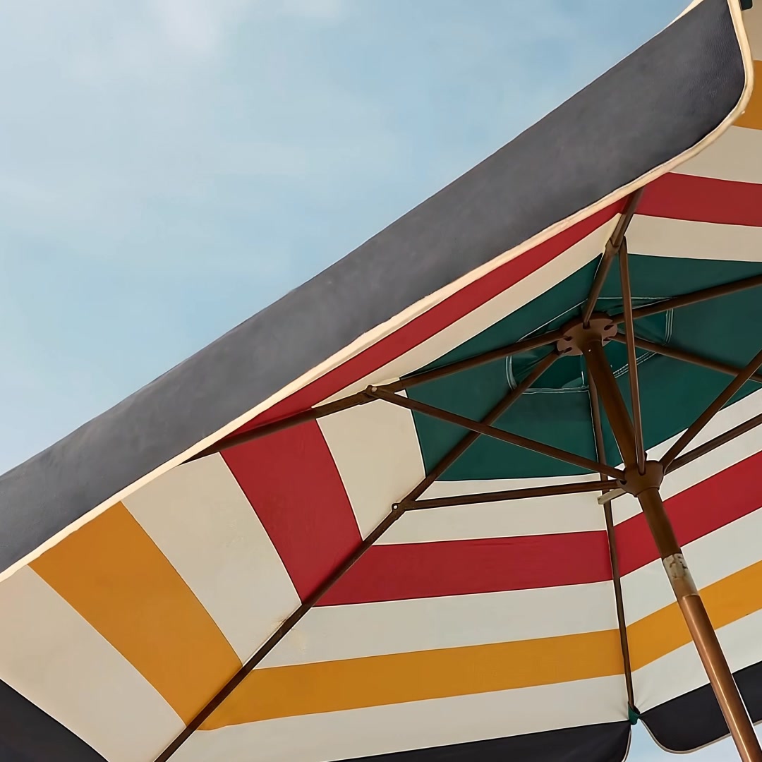 hbc collection patio umbrella MEVBC 10x13FT Cantilever with LED Lights and Base Included 9 Must-Have Outdoor Pieces from