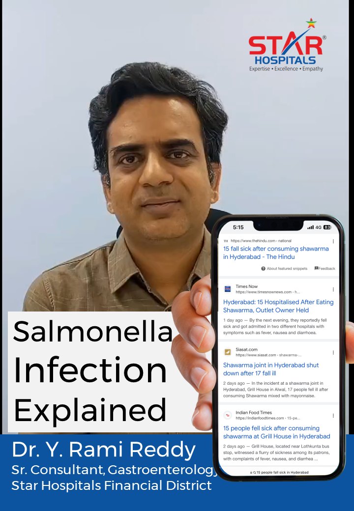Star Hospitals - 🚨 Salmonella Infection explained by Dr. Y...