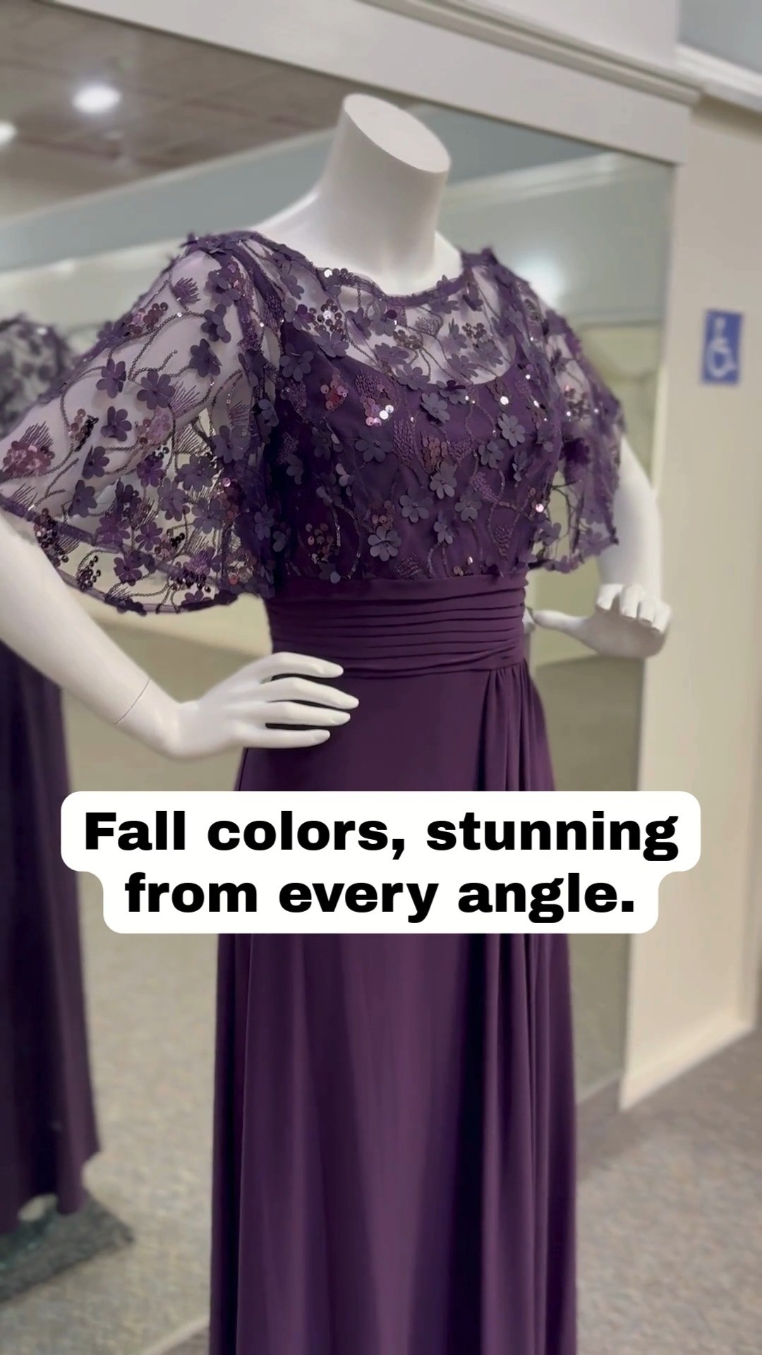 Fall wedding season is here and our Mother of the Bride styles are all about making an entrance. Think dramatic black, rich emerald and sparkling red, stunning from every angle., We are located right 