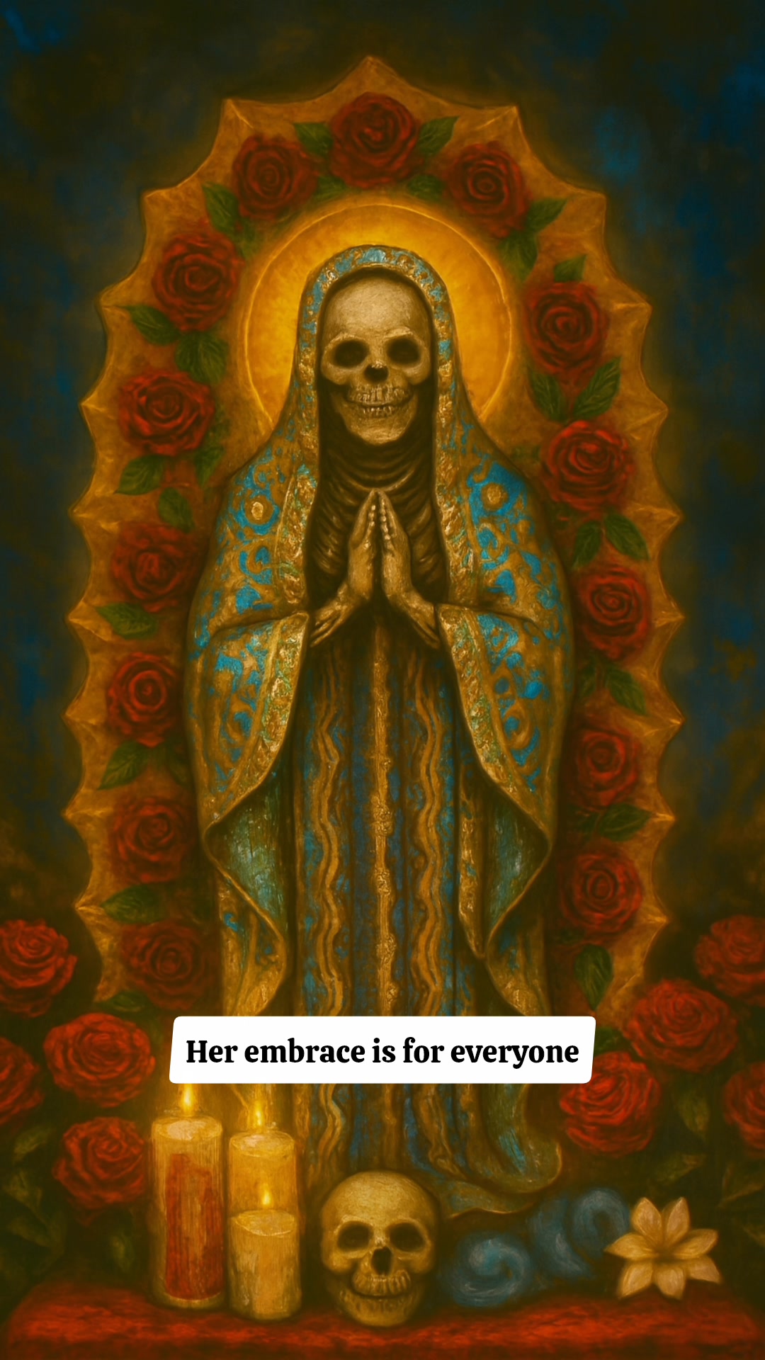 Santa Muerte: ayuda sin juicios