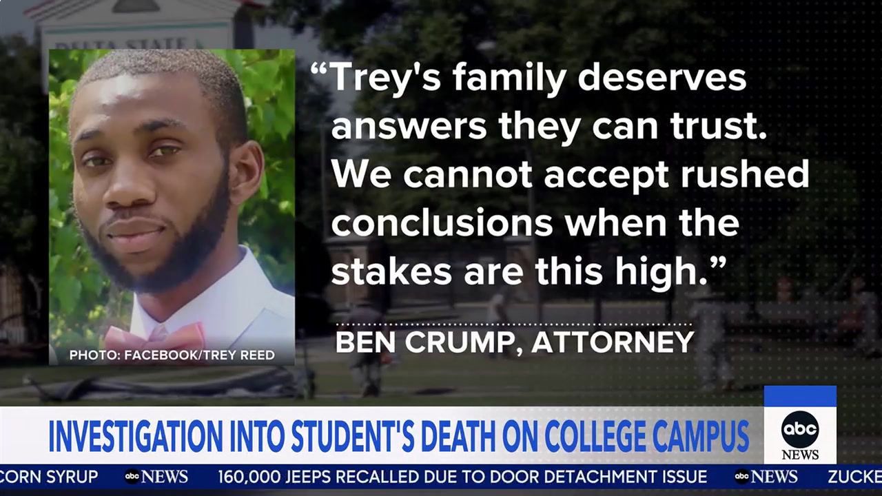 New developments after the body of a Black student, 21-year-old Trey ...