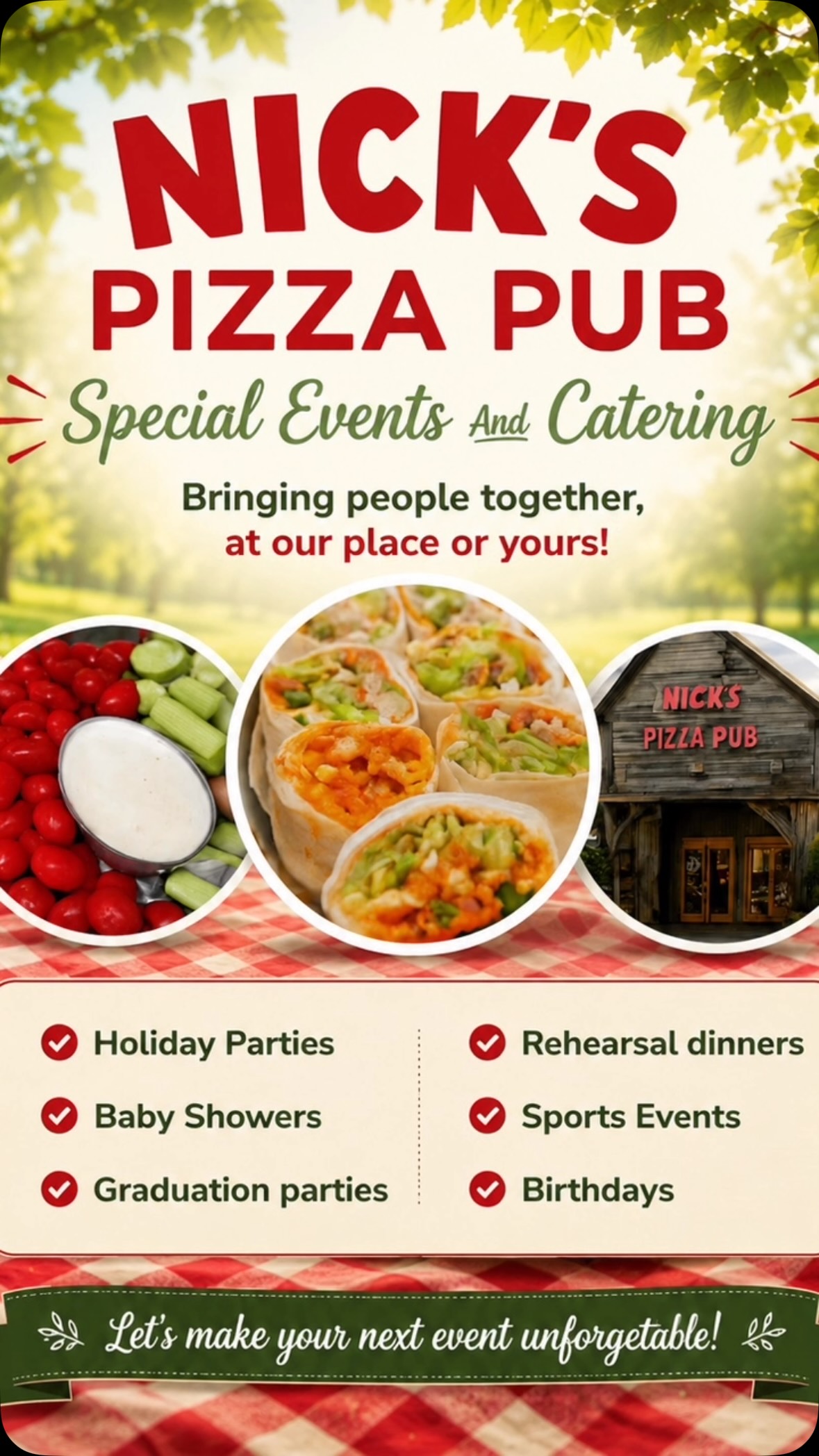Nick's Pizza & Pub (@nickspizzapub) • Facebook