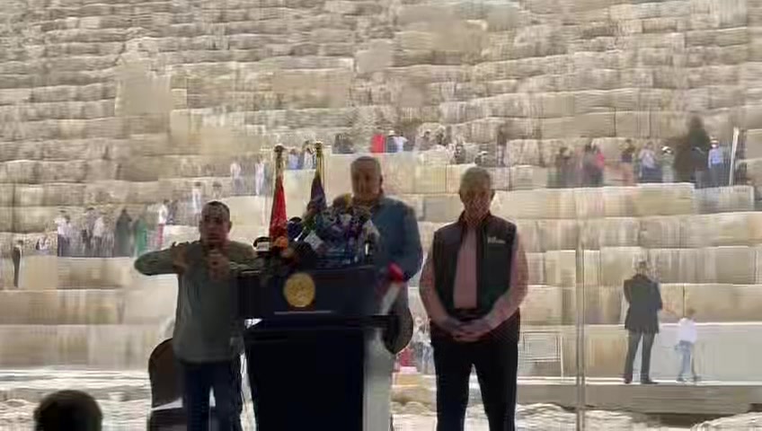 #ScanPyramids announce in an international press conference the ...