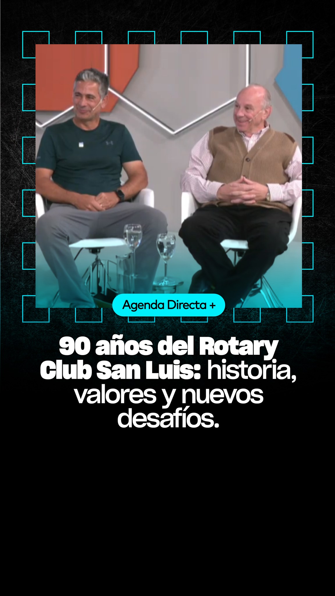 🎉 Prof. Gustavo Tibiroli, presidente del Rotary Club San Luis, y el ...