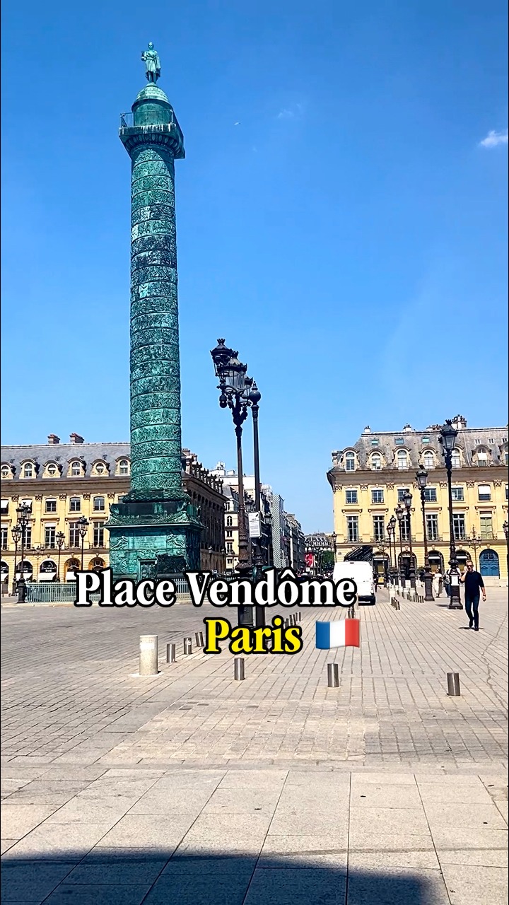 Place Vendôme is a historic square in Paris, France, known for its