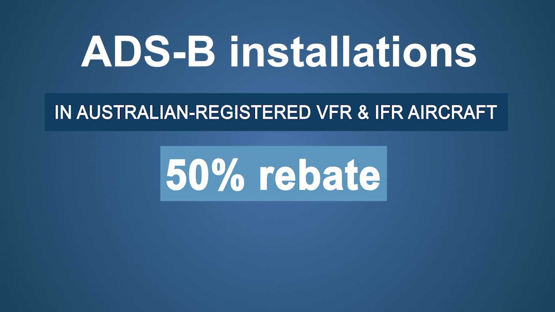 Get your ADS-B rebate before the offer closes on 31 May 2027: https ...